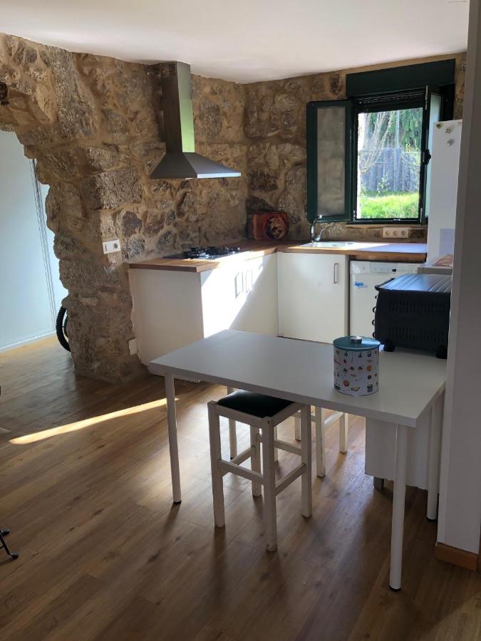 Muino. Pequena Casita Cerca De Playa America Nigrán Buitenkant foto